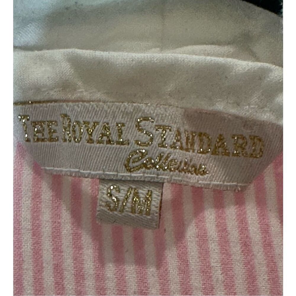 The Royal Standard size S/M pink and white striped robe - Picture 8 of 9